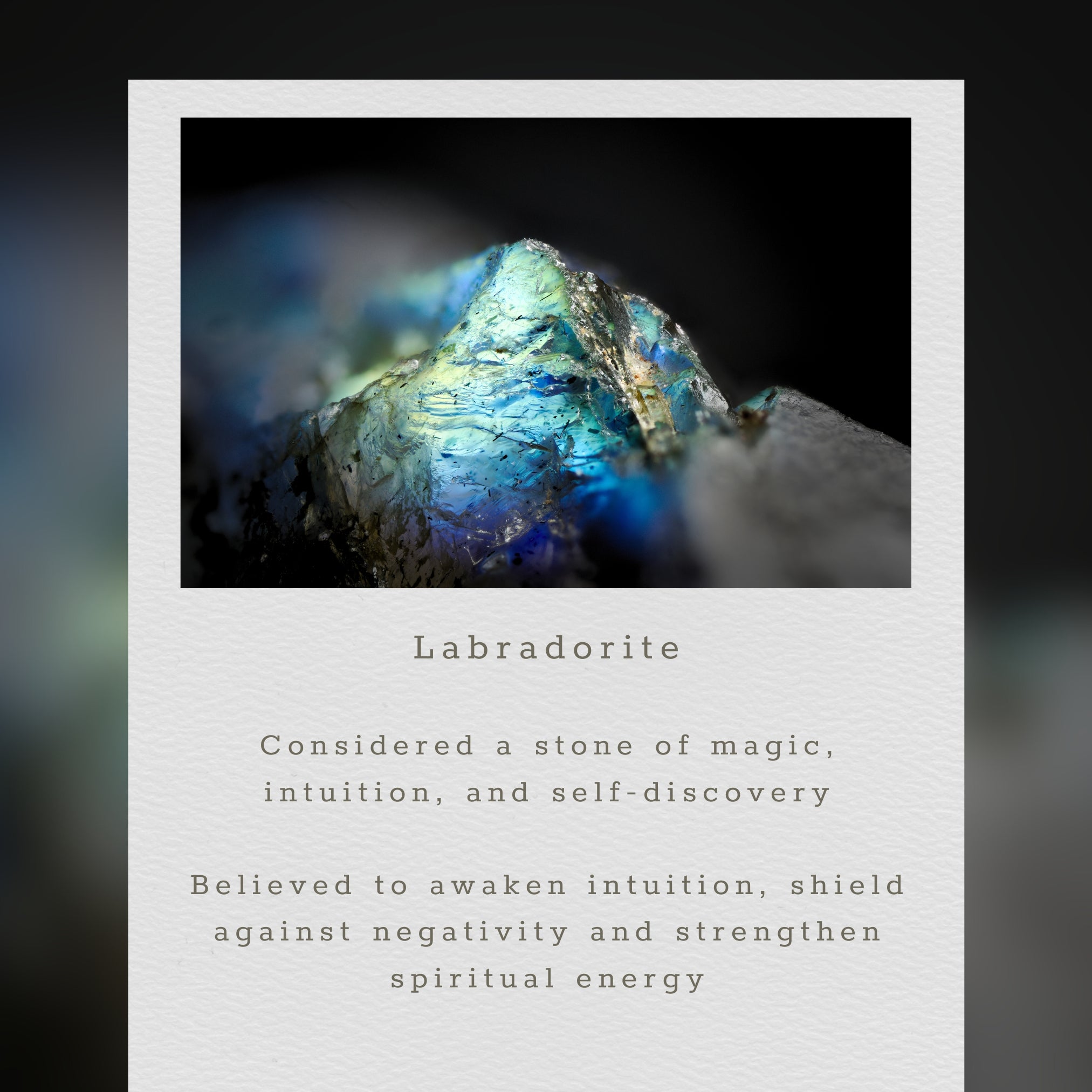 Labradorite Bracelet Set