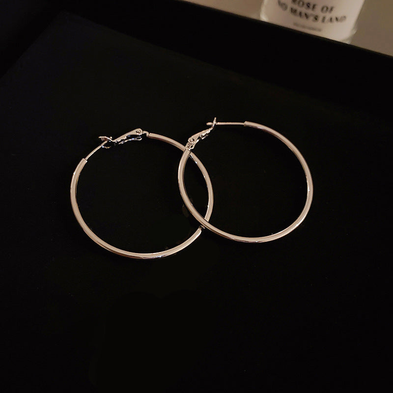 Women's Simple Geometric Niche Minimalist Design Cold Earrings