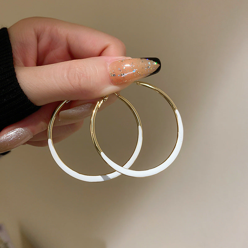 Women's Simple Geometric Niche Minimalist Design Cold Earrings