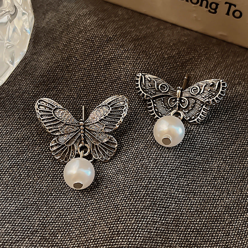 Women's Sier Simple Elegant Fashionable High-grade Niche Earrings