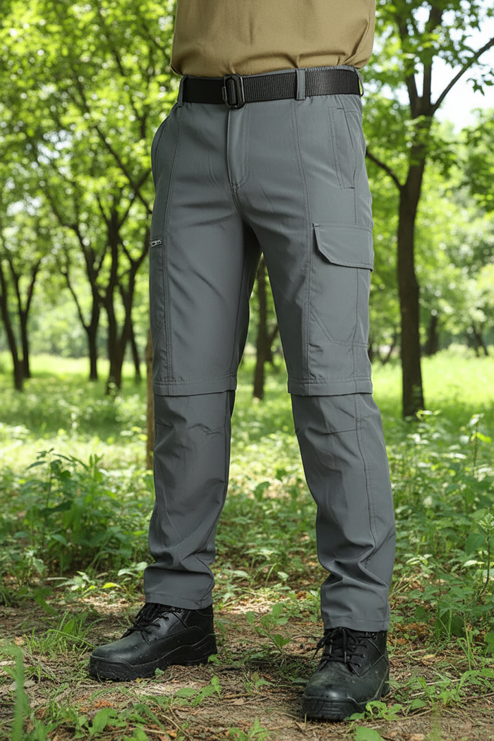 Men’s Hiking Pants: Convertible, Lightweight, Waterproof, Quick Dry, Outdoor, Fishing, Travel, Safari, Camping, Detachable.