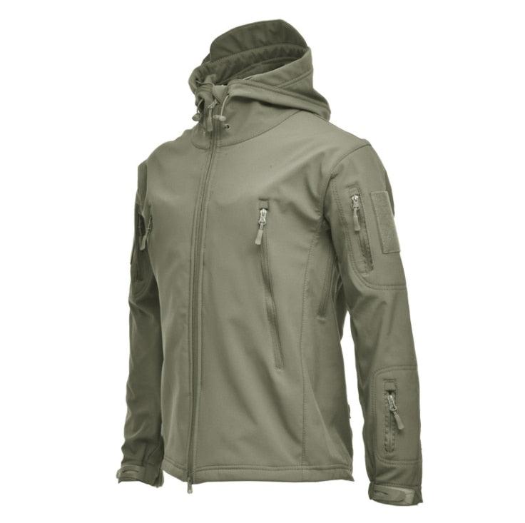 Men’s Camouflage Hooded Winter Tactical Jacket