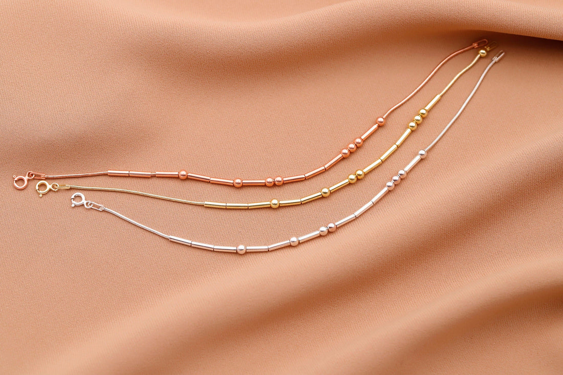Morse Code Bracelet - Customizable Hidden Message Jewelry