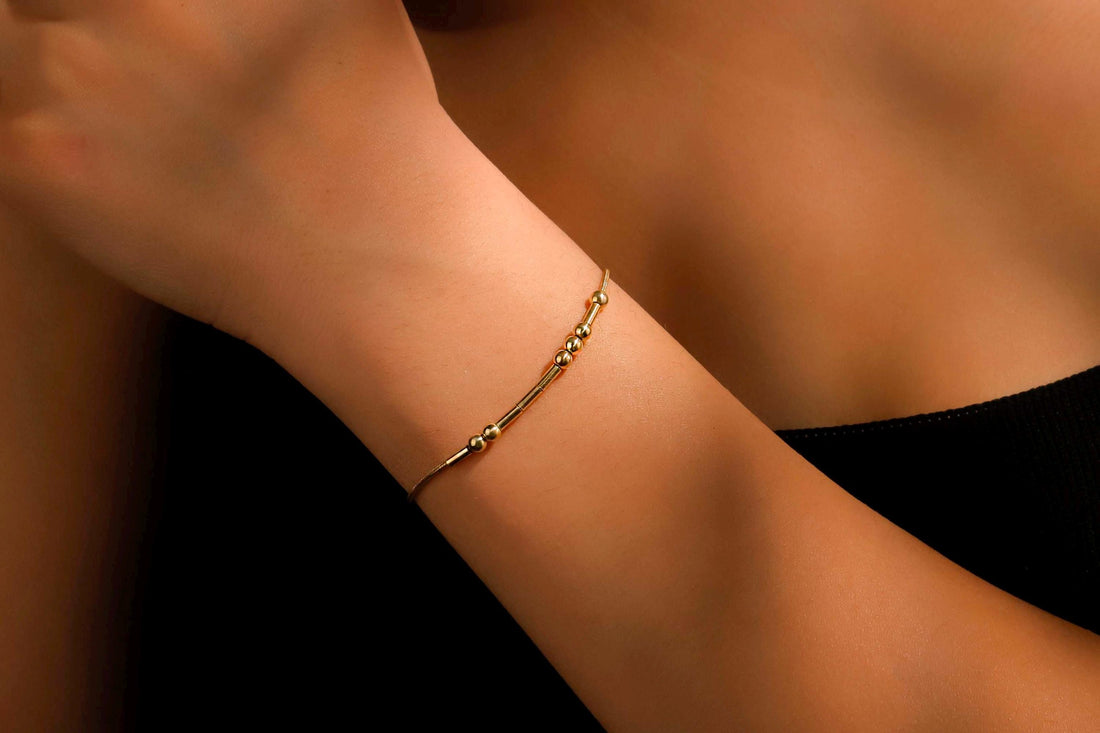 Morse Code Bracelet - Customizable Hidden Message Jewelry
