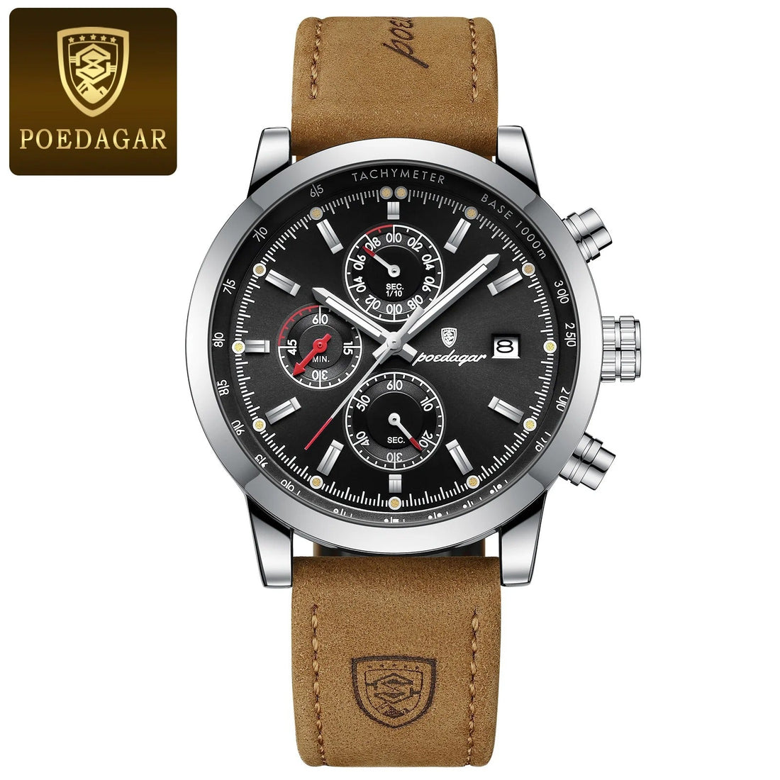 New Top Luxury Mens Watch Quartz Clock Waterproof Classic Automatic Chronograph Military Wrist Watches for Men