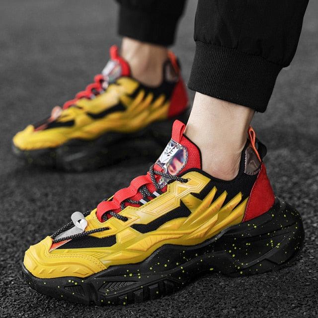 New Sports Mens Flats Sneakers Modern Design Man Running Shoes Mixed Colors Fashion Sports Black Popular Style Running Casual Walking Sneakers