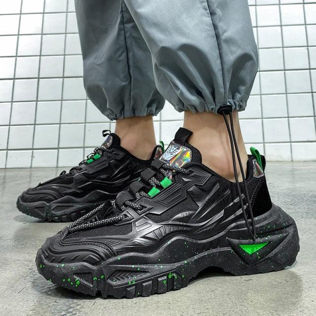 New Sports Mens Flats Sneakers Modern Design Man Running Shoes Mixed Colors Fashion Sports Black Popular Style Running Casual Walking Sneakers