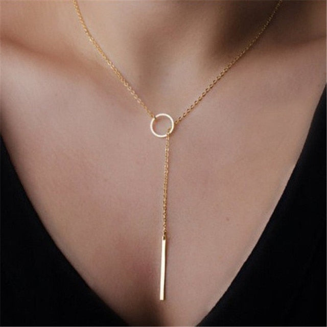 Women’s Layered Gold Chain Necklace Set