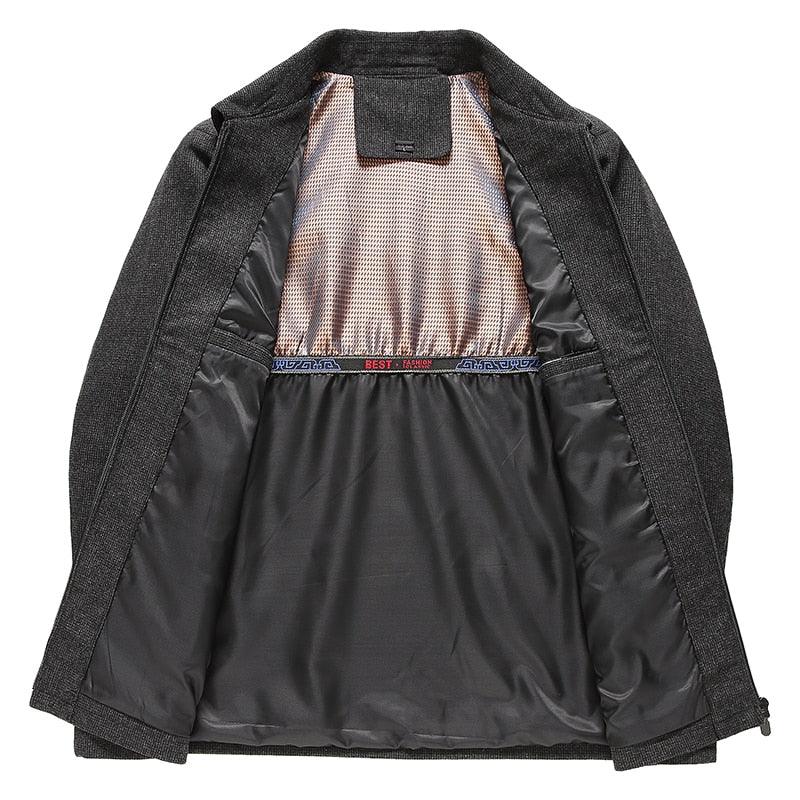 Men’s Black Casual Lightweight Jacket