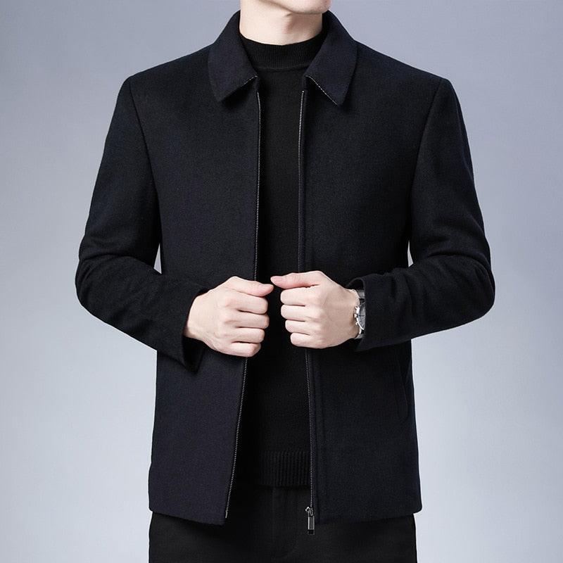 Men’s Black Casual Lightweight Jacket