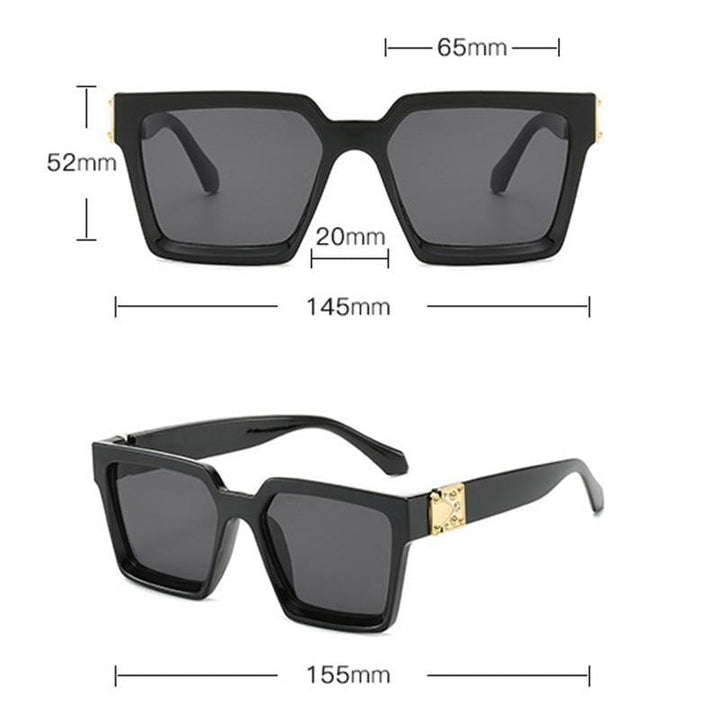 Stylish Square Sunglasses For Women & Luxury Eyeglasses For Women And Men square Sun Glasses For Men Eyewear Women Oversized Square Frame Sunglasses Multiple Tinted Glitter Inspired Stylish Shades