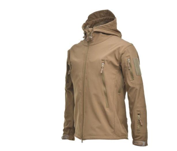 Men’s Camouflage Hooded Winter Tactical Jacket