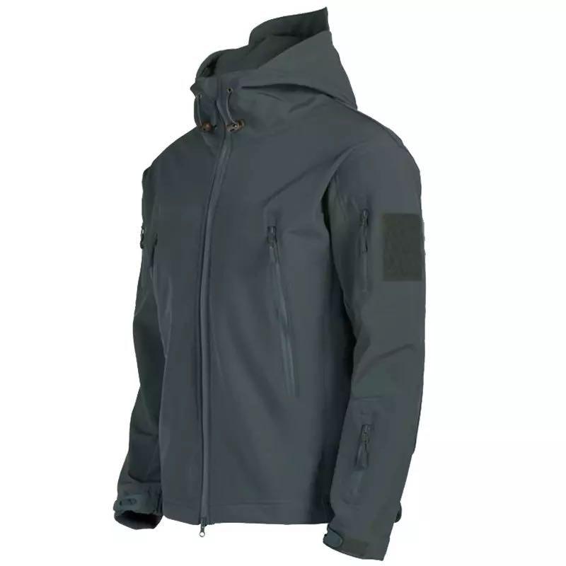 Men’s Camouflage Hooded Winter Tactical Jacket